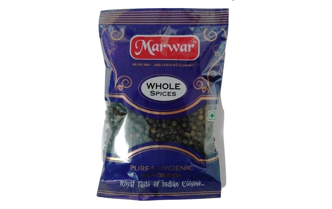 Marwar Premium Black Pepper    Pack  100 grams